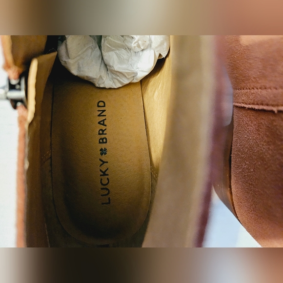 Lucky Brand Women's LK-Brielley2 Leather/Suede Bootie - Picture 12 of 15